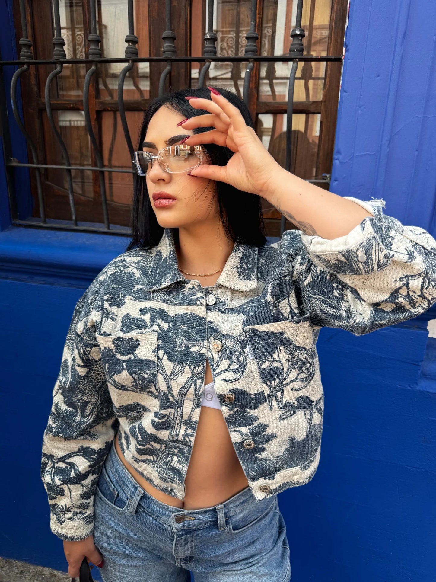 CHAQUETA OVERSIZE AURA