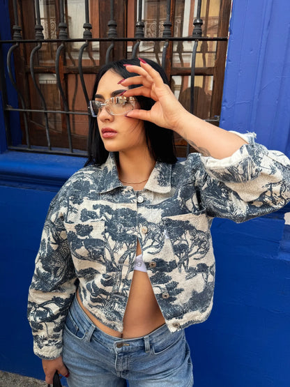 CHAQUETA OVERSIZE AURA