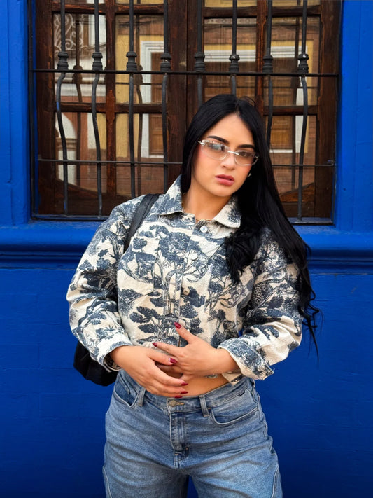 CHAQUETA OVERSIZE AURA